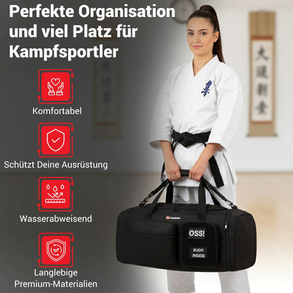 Sporttasche für Kampfsport Neatami Tatakai – langlebige, wasserabweisende Tasche mit viel Stauraum und funktionalem Design für Training & Wettkampf